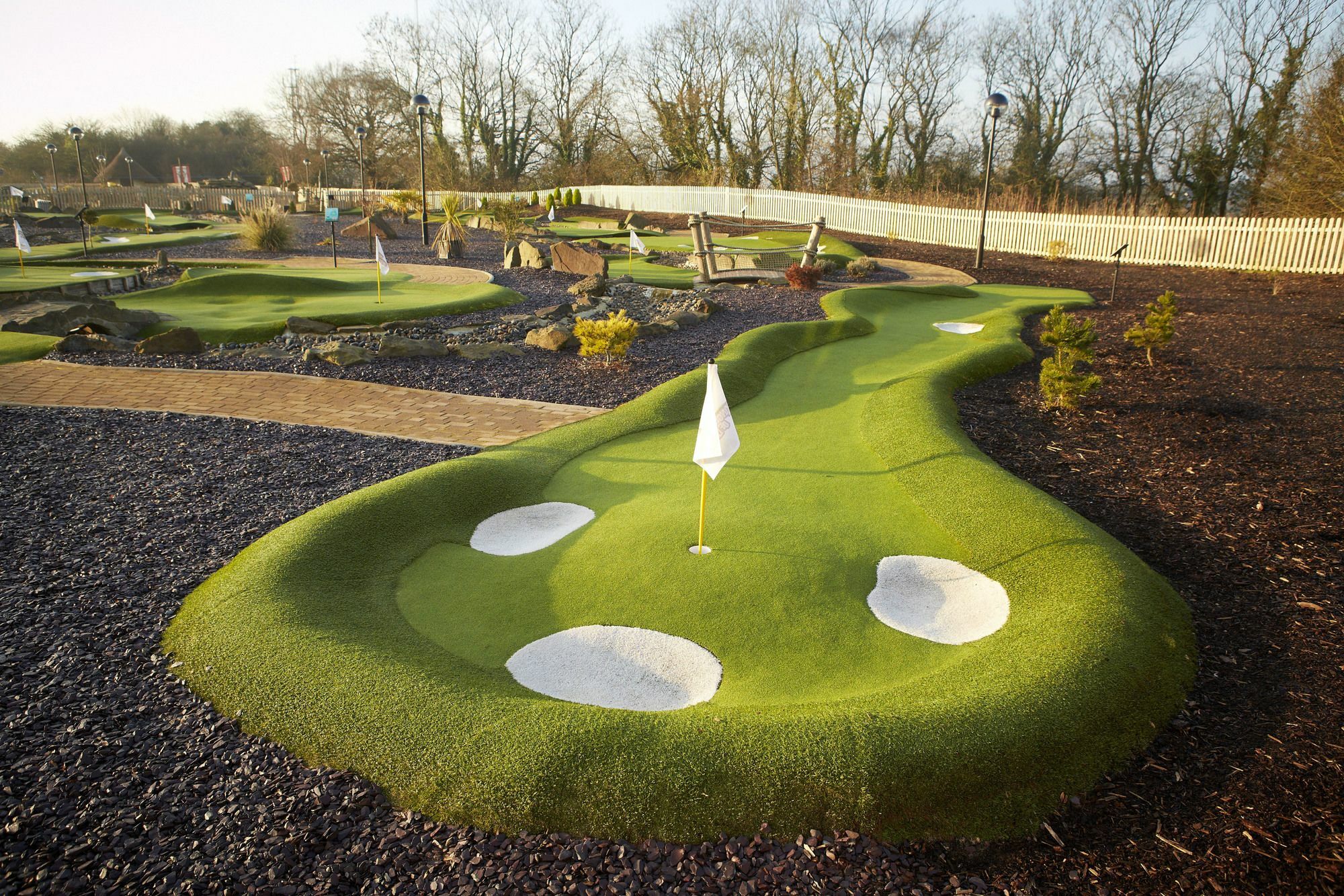 The Celtic Manor Resort Newport  Exterior foto A putting green at a golf course